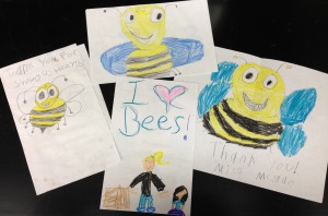 Last May I spoke in a first grade class in Millville, NJ and these are the thank you cards they made me. 